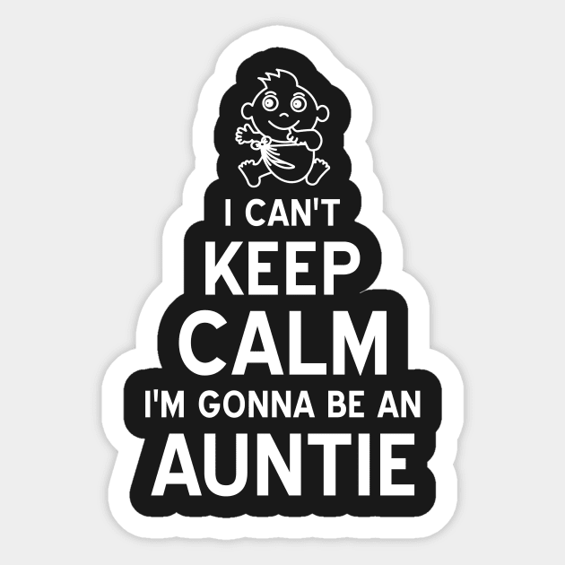 Auntie Can't Keep Calm Sticker by Xeire